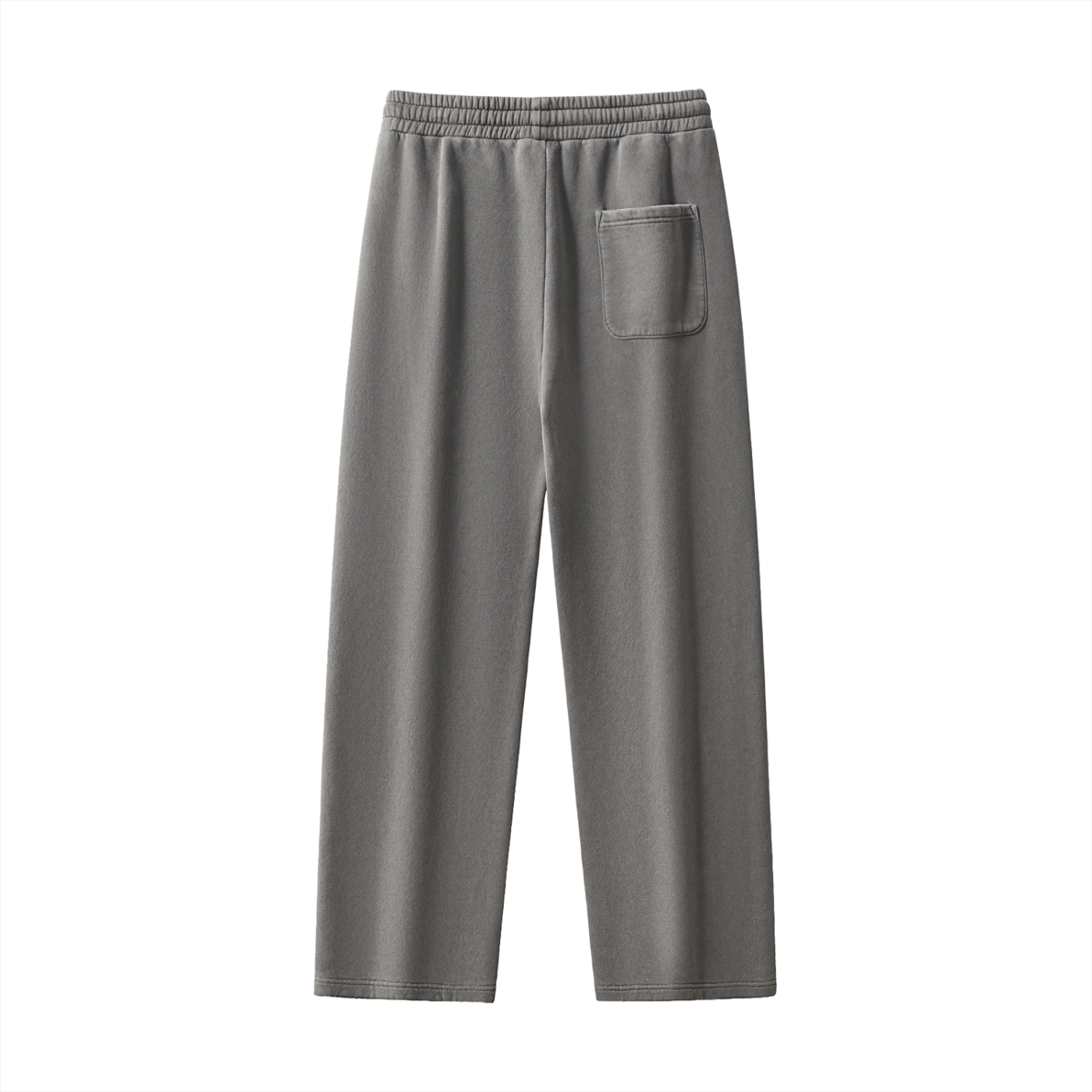 Frayed Enzyme Washed Fleece Sweatpants